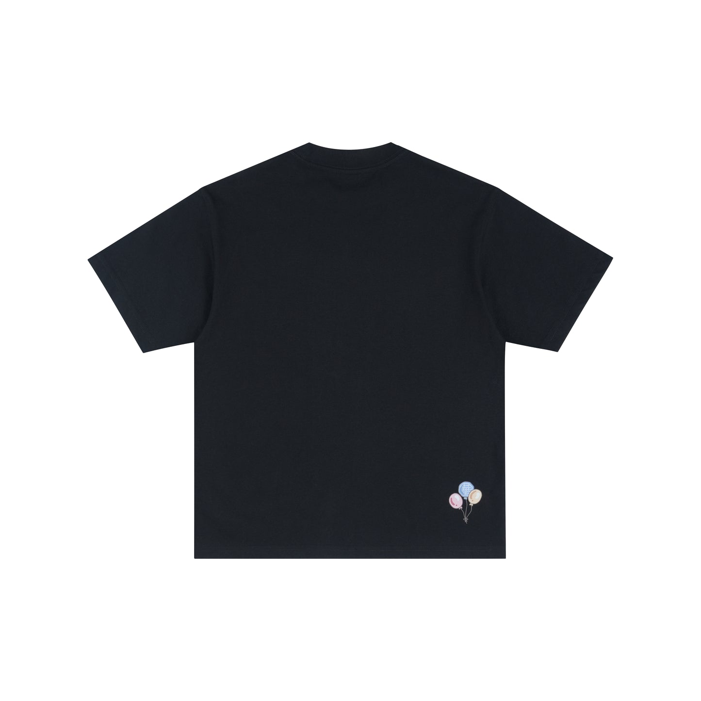 WAH YAN CHING NIN Balloon Lettering T-Shirt