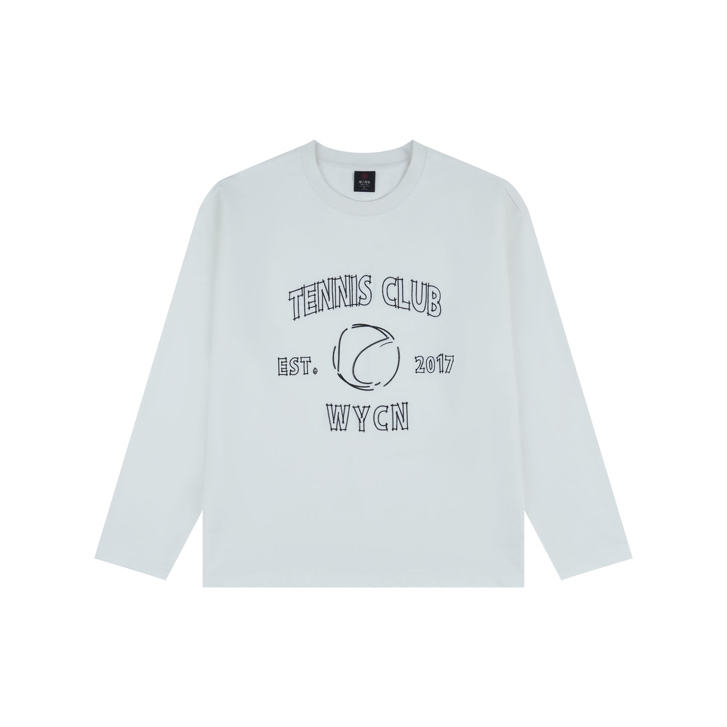 WAH YAN CHING NIN Random Stitch Embroidery Sports T-Shirt