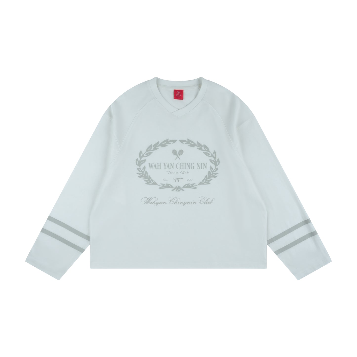 WAH YAN CHING NIN WYCN Tennis Club Sports Long Sleeve T-Shirt