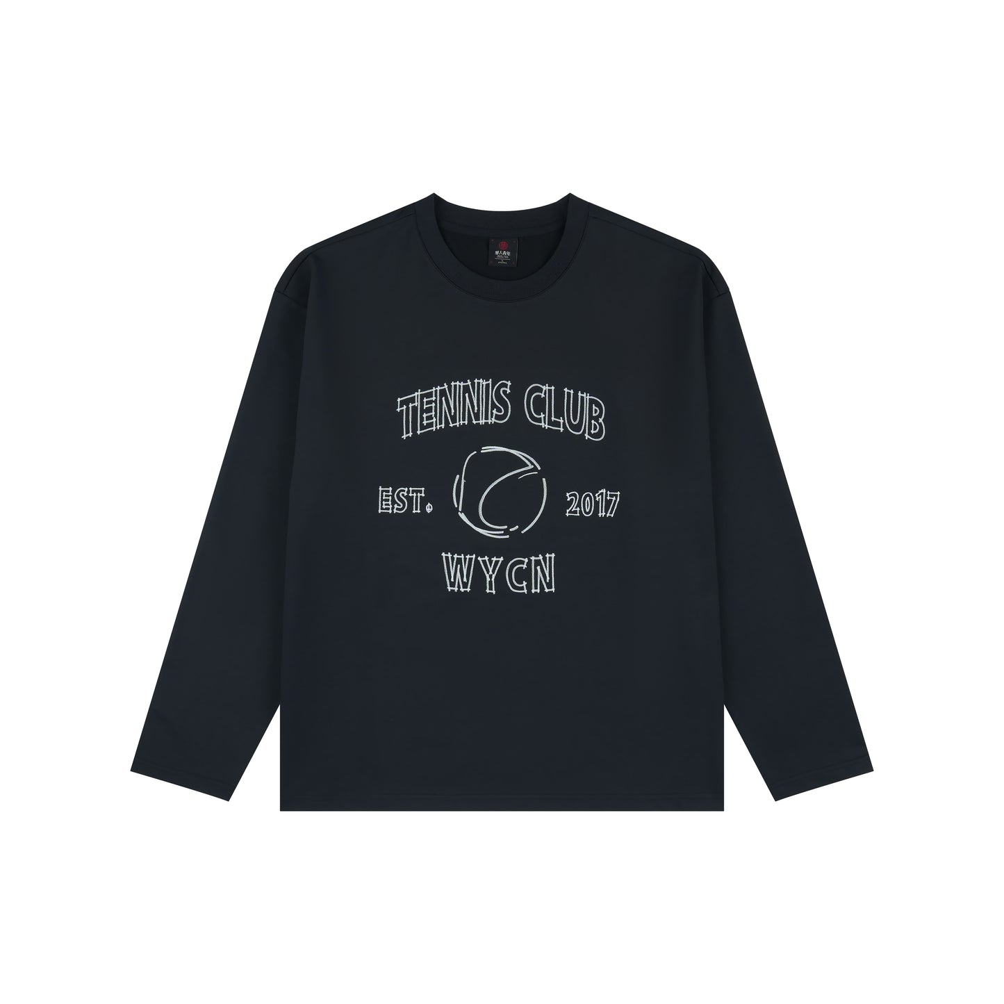 WAH YAN CHING NIN Random Stitch Embroidery Sports T-Shirt