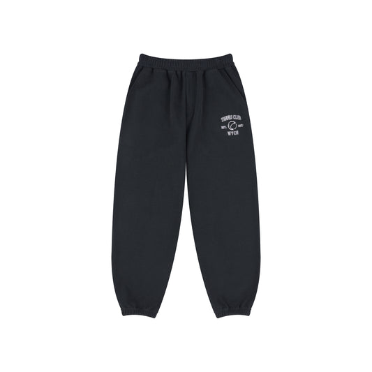 WAH YAN CHING NIN Random Stitch Embroidery Sweatpants