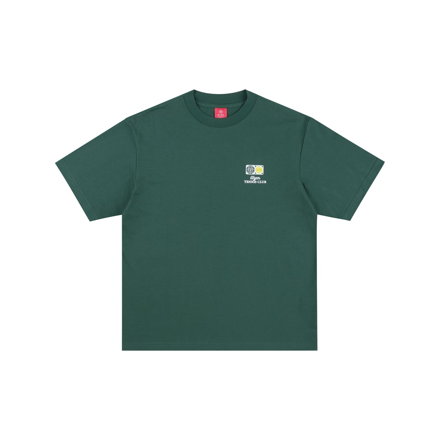 WAH YAN CHING NIN WYCN Tennis Letter Graphic T-shirt