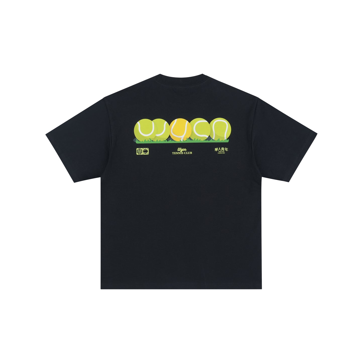 WAH YAN CHING NIN Mixed Color Tennis T-shirt