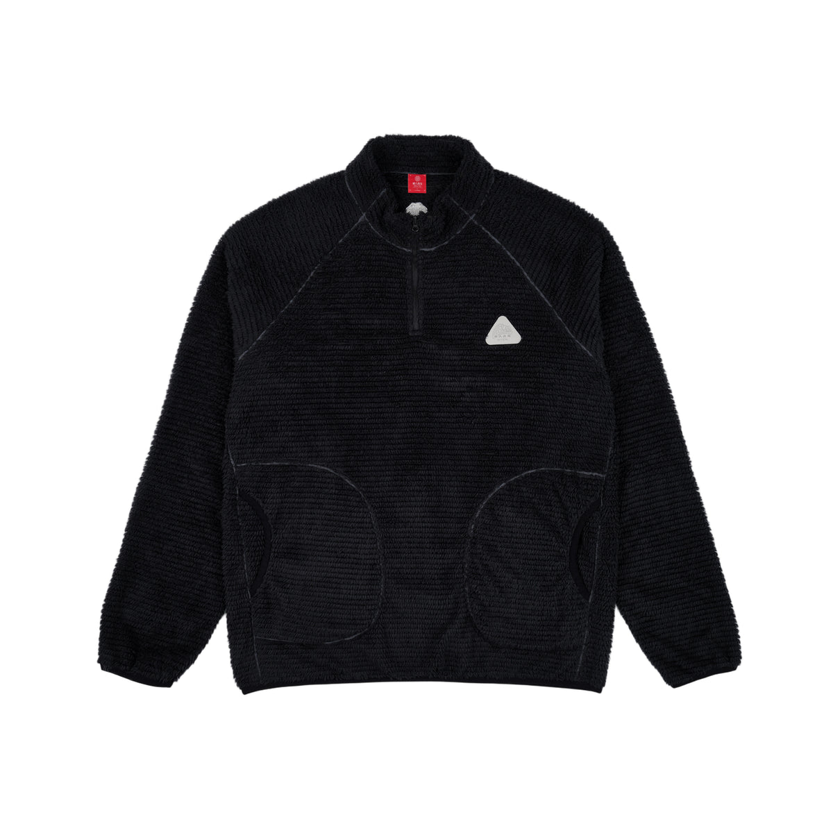 WAH YAN CHING NIN Stand-collar Fleece Sweatshirt