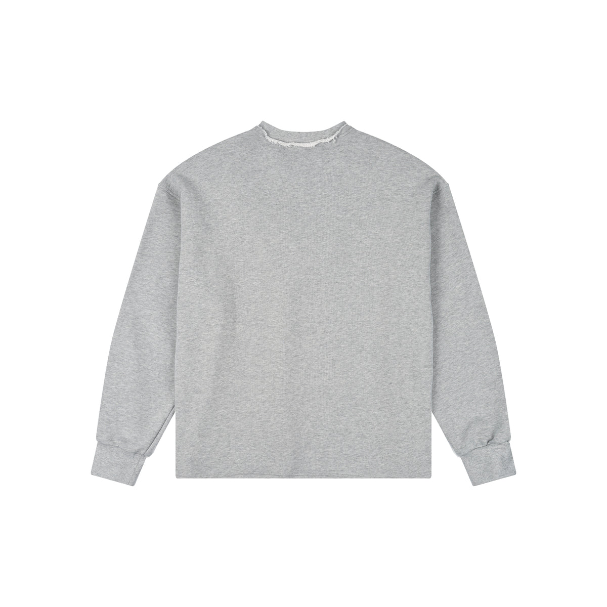 WAH YAN CHING NIN Raw-edge Crewneck Sweatshirt