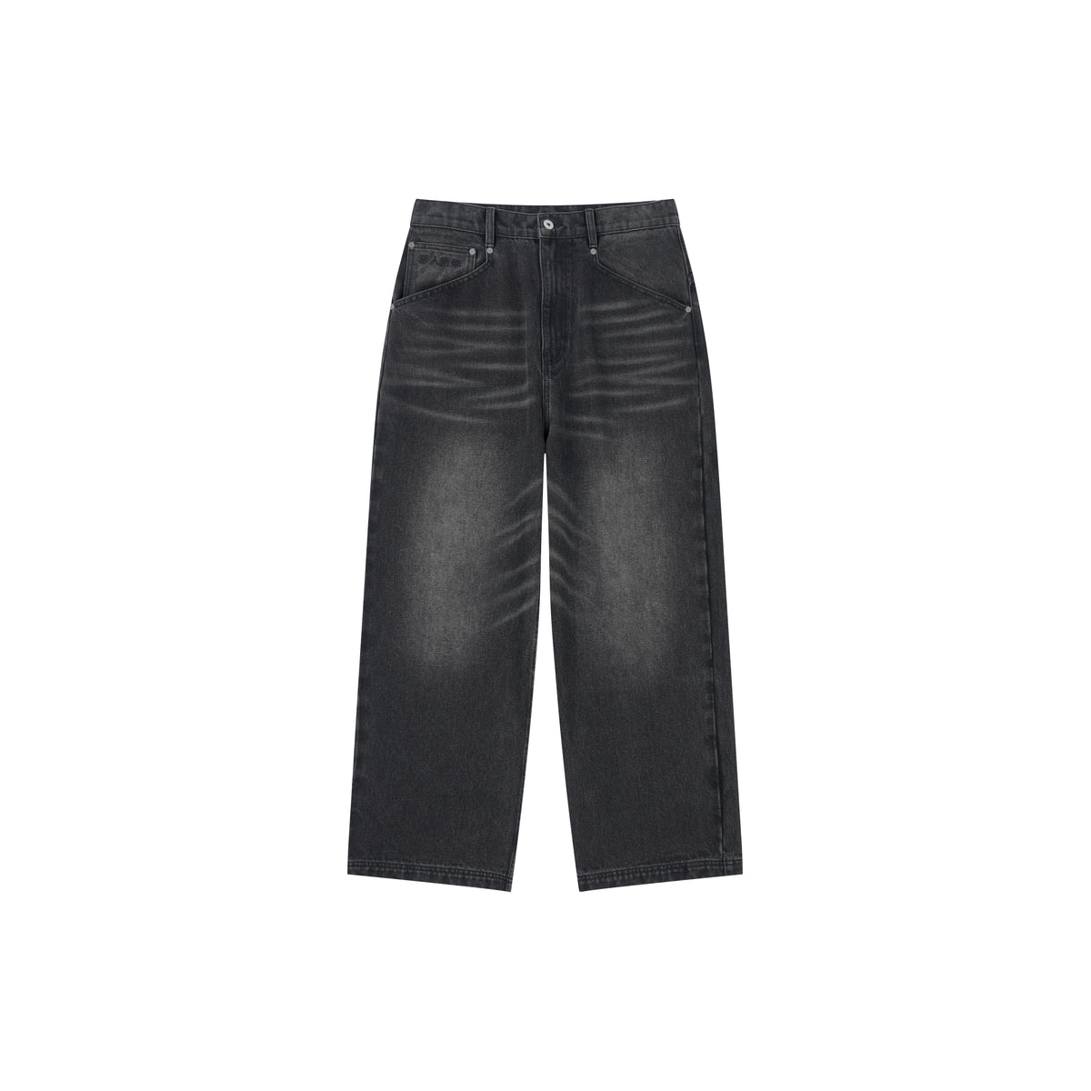 WAH YAN CHING NIN Washed Jeans