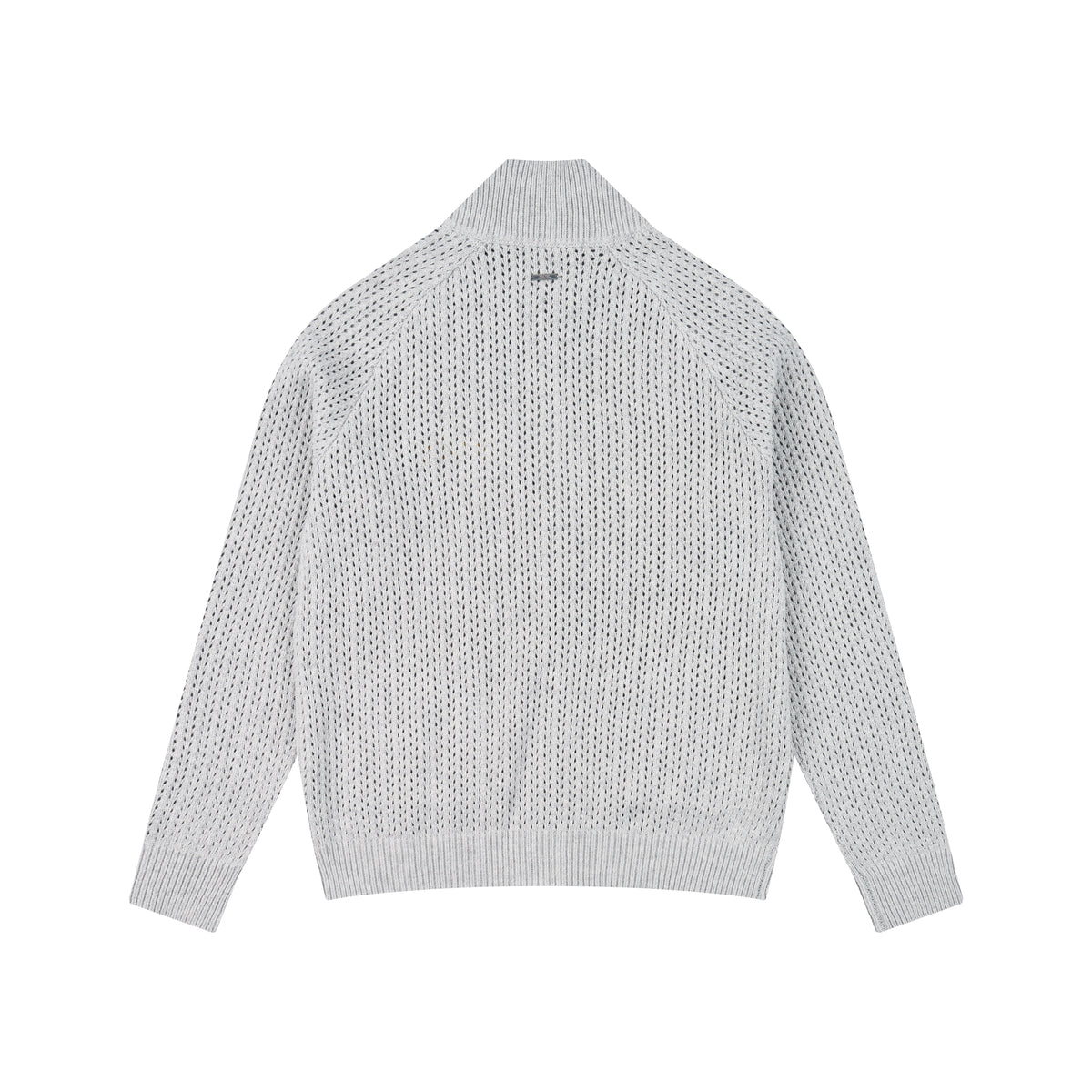 WAH YAN CHING NIN Openwork Zip-up Sweater