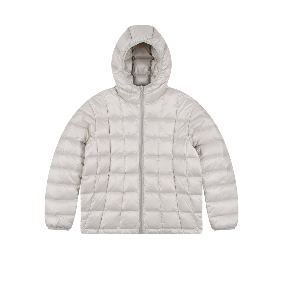 WAH YAN CHING NIN Plaid-quilted Down Jacket