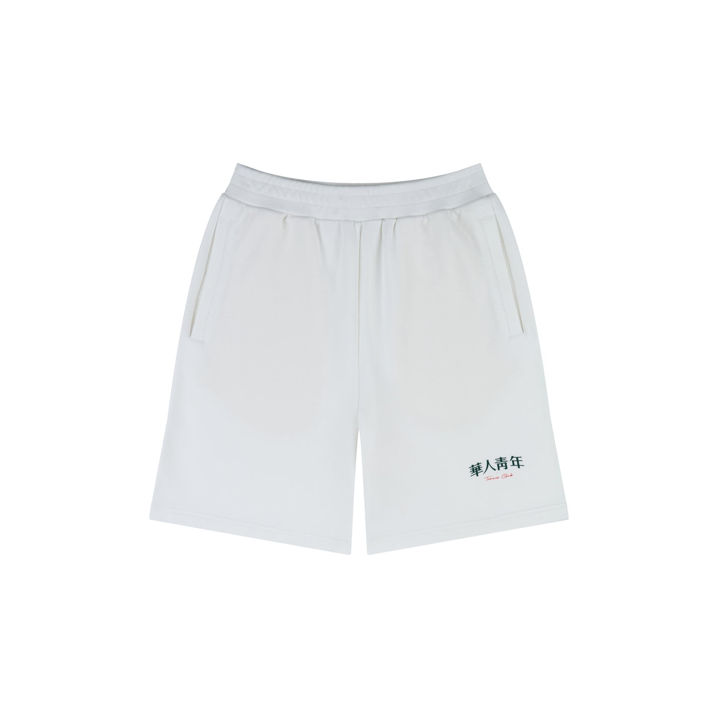 WAH YAN CHING NIN Tennis Small Logo Terry Shorts