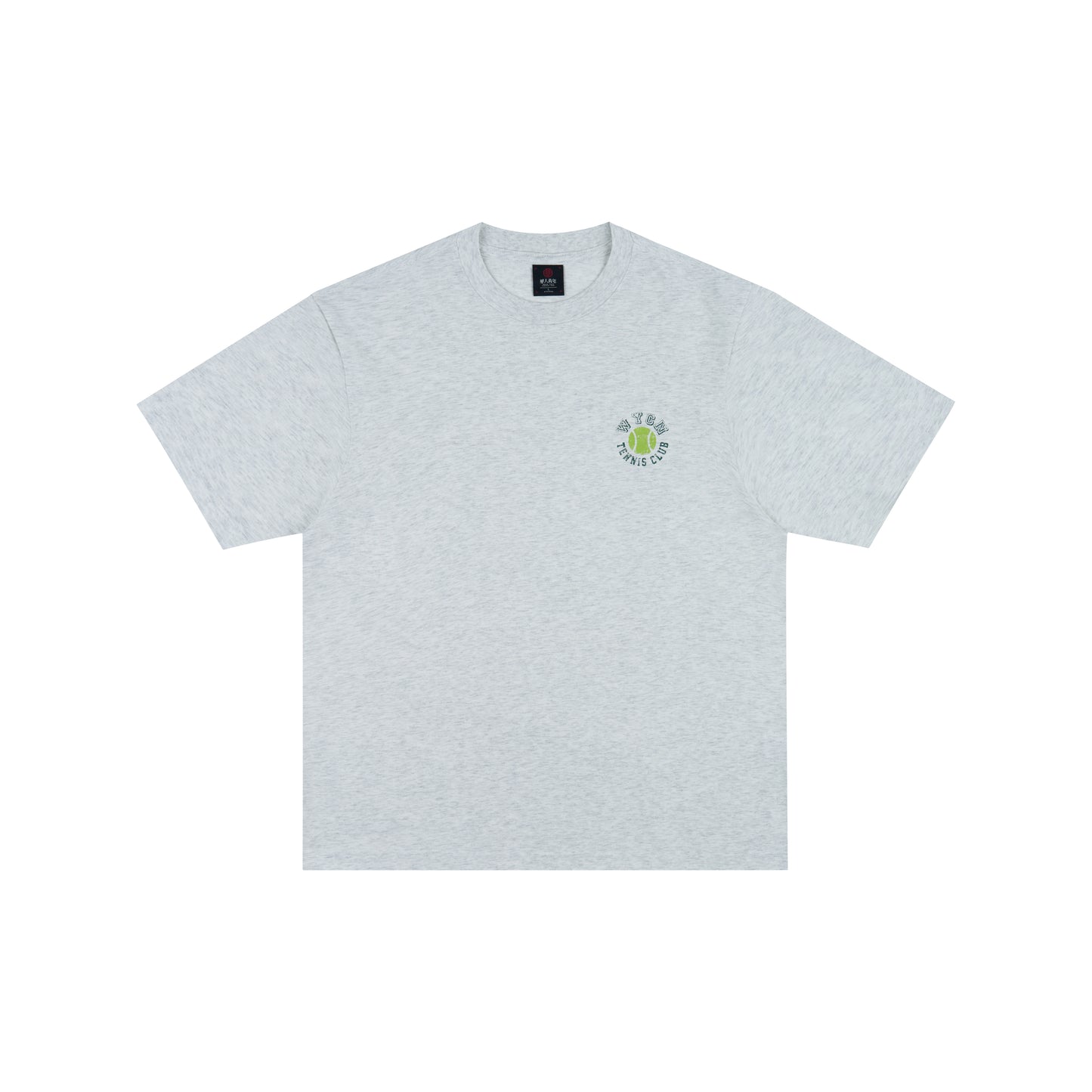 WAH YAN CHING NIN WYCN Distressed Tennis Fitted T-Shirt