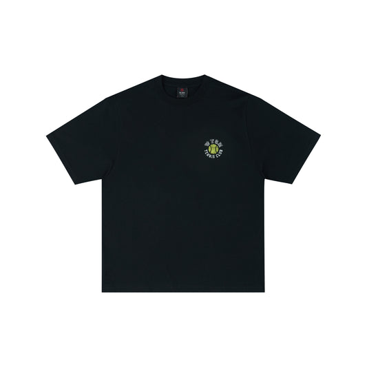 WAH YAN CHING NIN WYCN Distressed Tennis Fitted T-Shirt