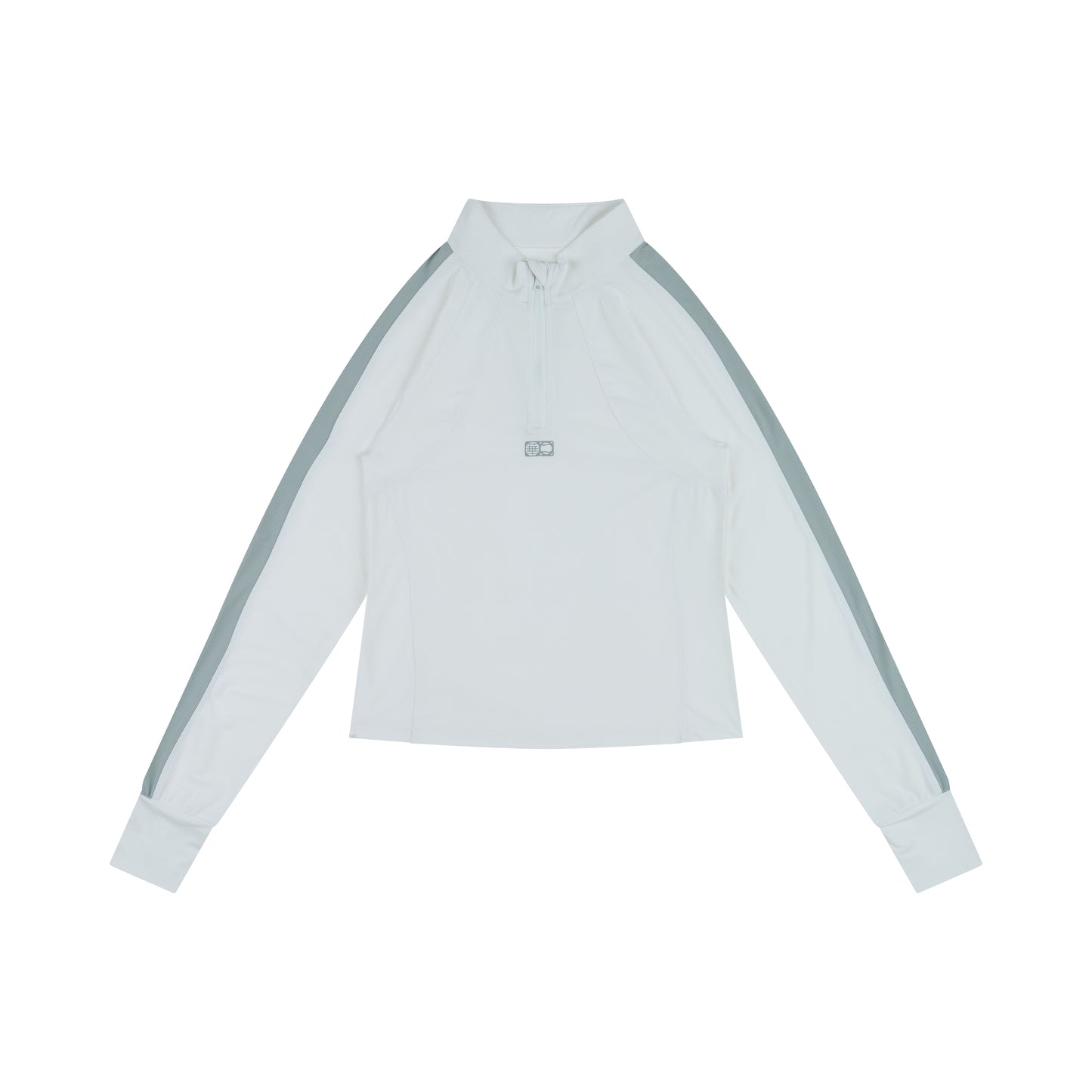 WAH YAN CHING NIN Half Zip Tennis Sweatshirt