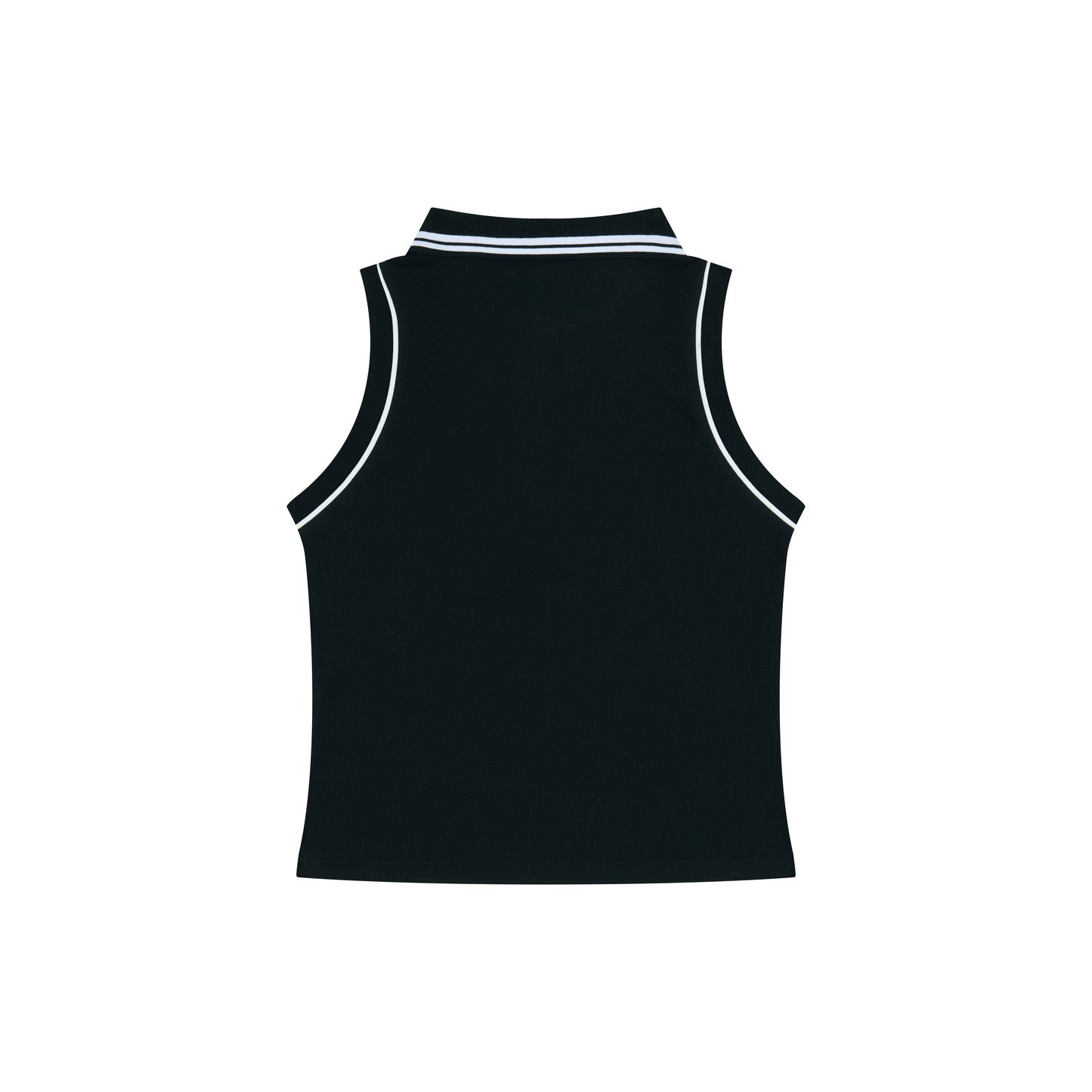 WAH YAN CHING NIN Polo Collar Tennis Tank Top