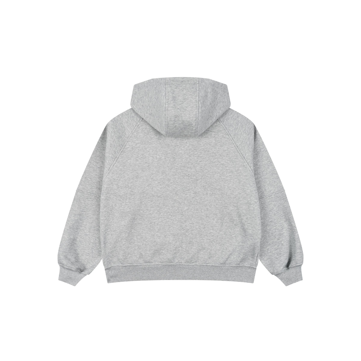 WAH YAN CHING NIN Basic Raglan Zip-up Hoodie