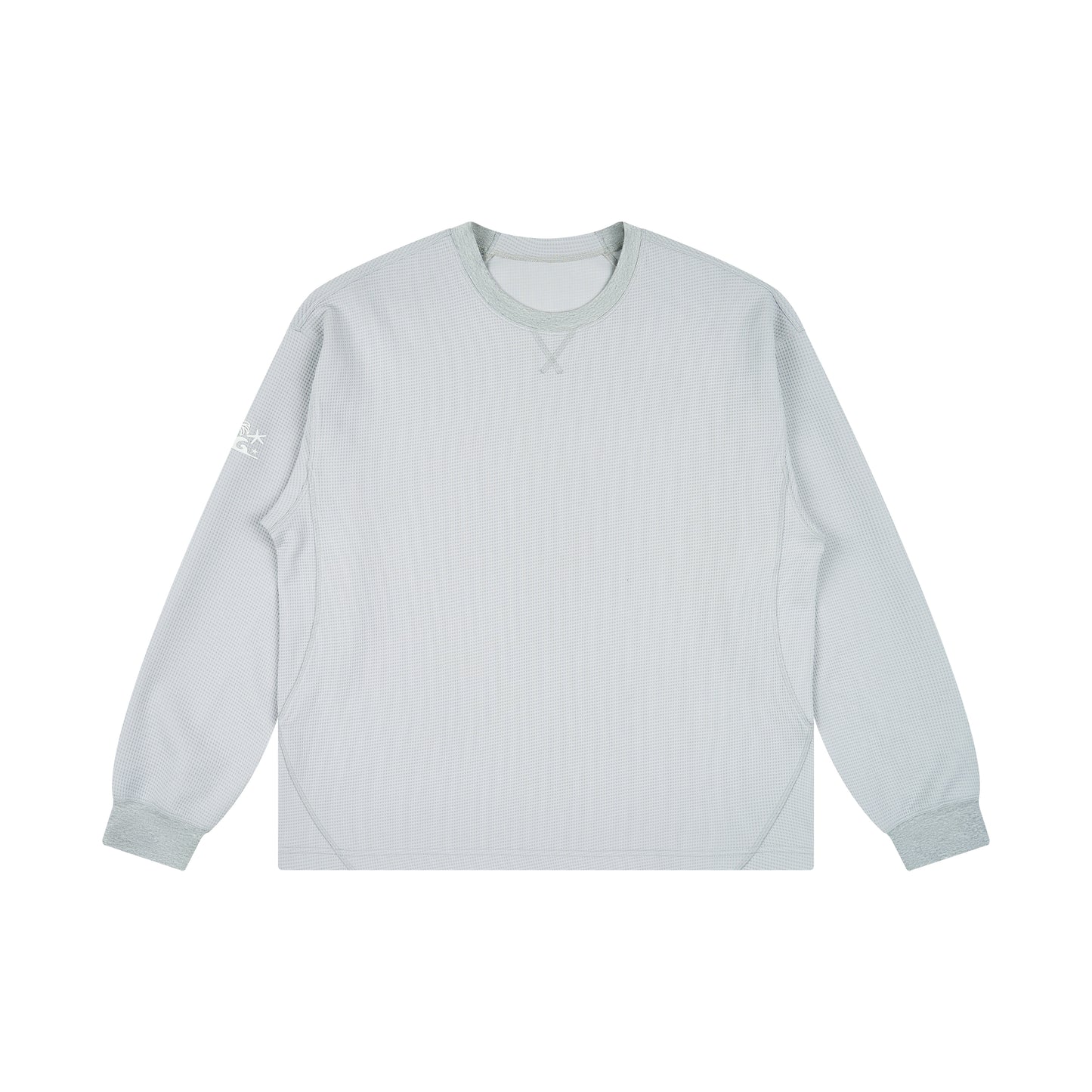 WAH YAN CHING NIN Island Series Waffle Quick Dry Long Sleeve T-Shirt