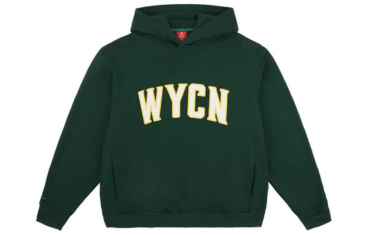 WYCN Letter Patch Hoodie