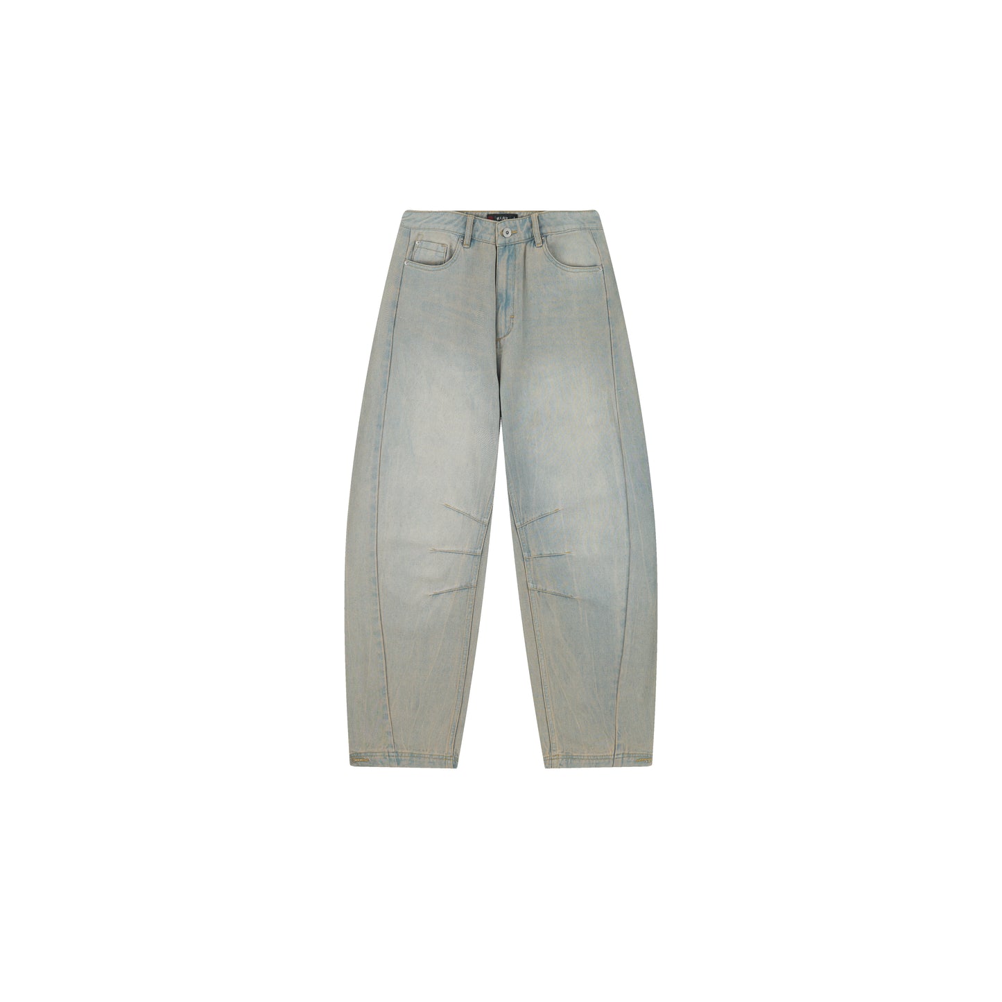 WAH YAN CHING NIN Curved Blade Jeans