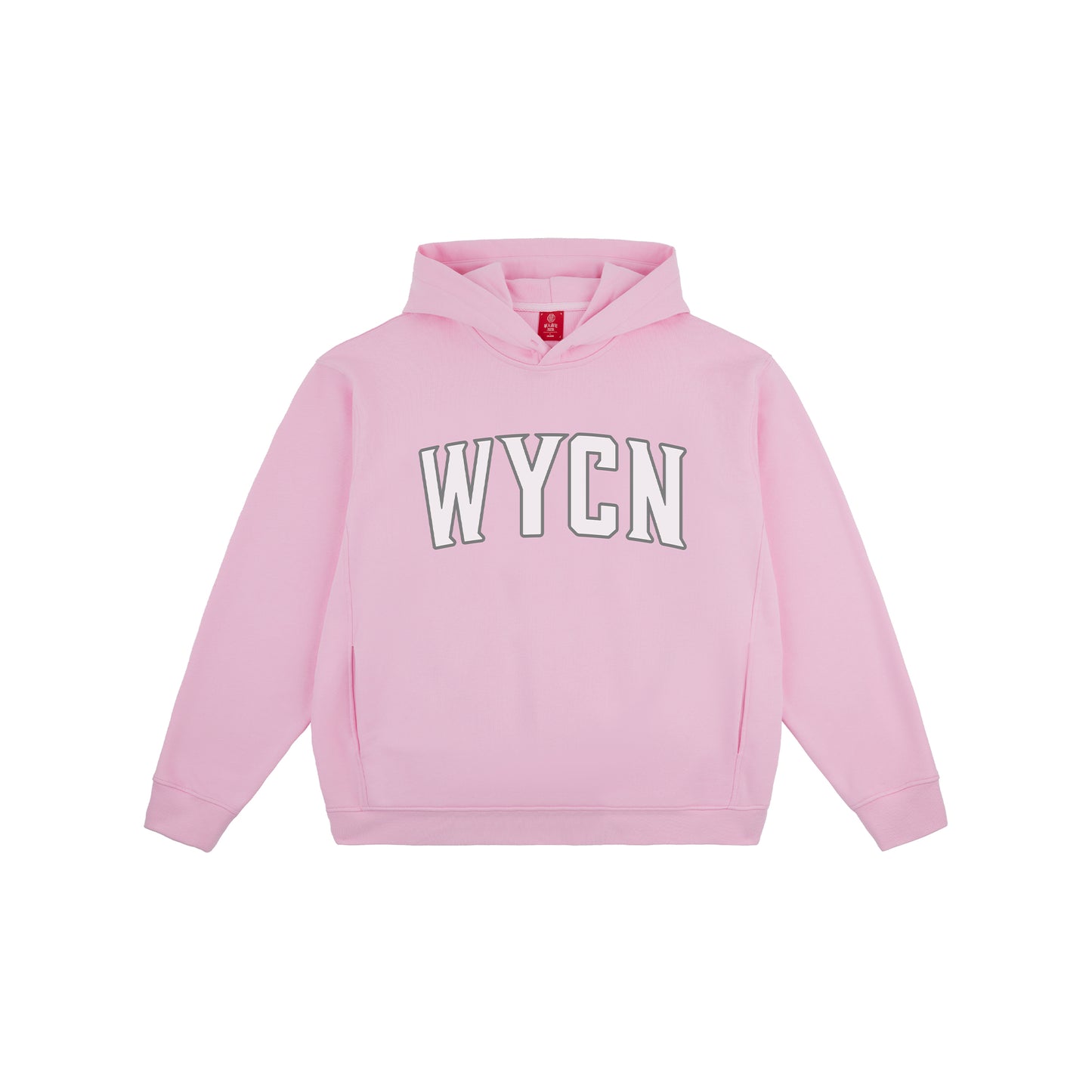 WAH YAN CHING NIN Letter Patch Hoodie