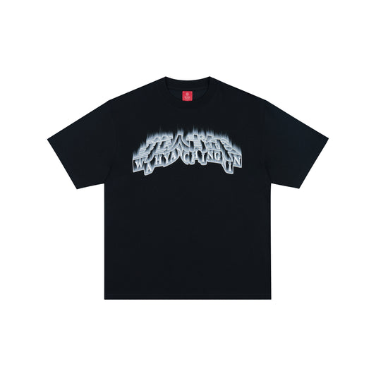 WAH YAN CHING NIN Light and Shadow Print T-Shirt