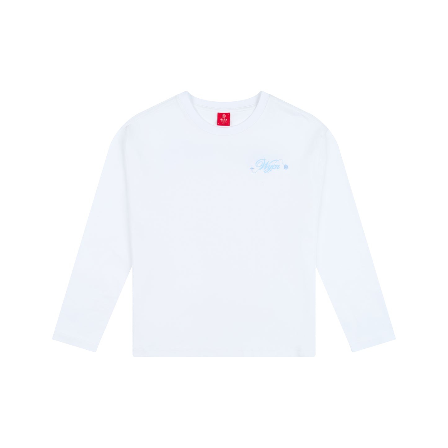 WAH YAN CHING NIN Starlight Letter Long Sleeve T-Shirt