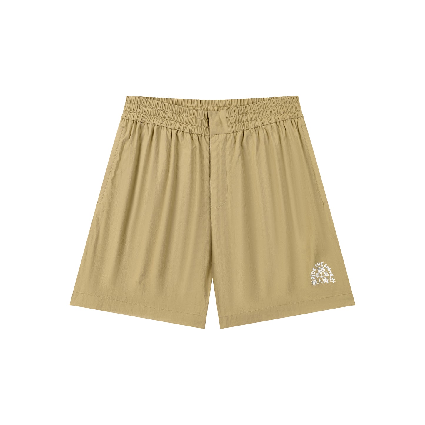 WAH YAN CHING NIN Island Series Surfing Track Shorts