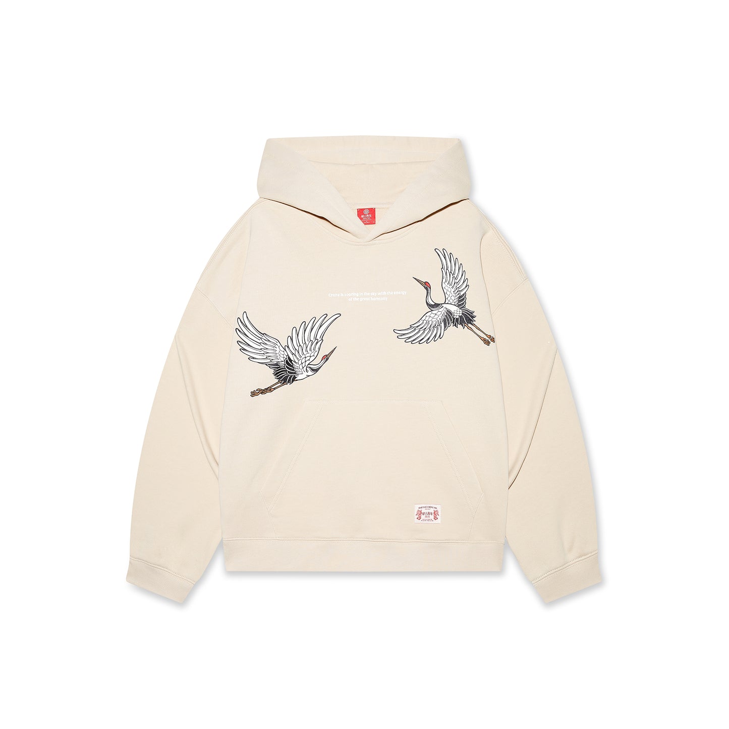 WAH YAN CHING NIN Fly Crane Hoodie