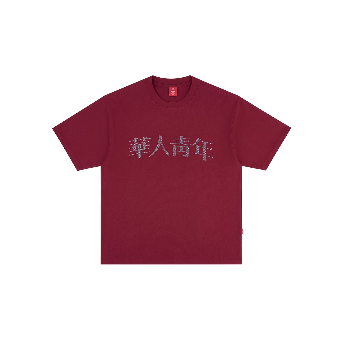 WAH YAN CHING NIN RHINESTONE TEE