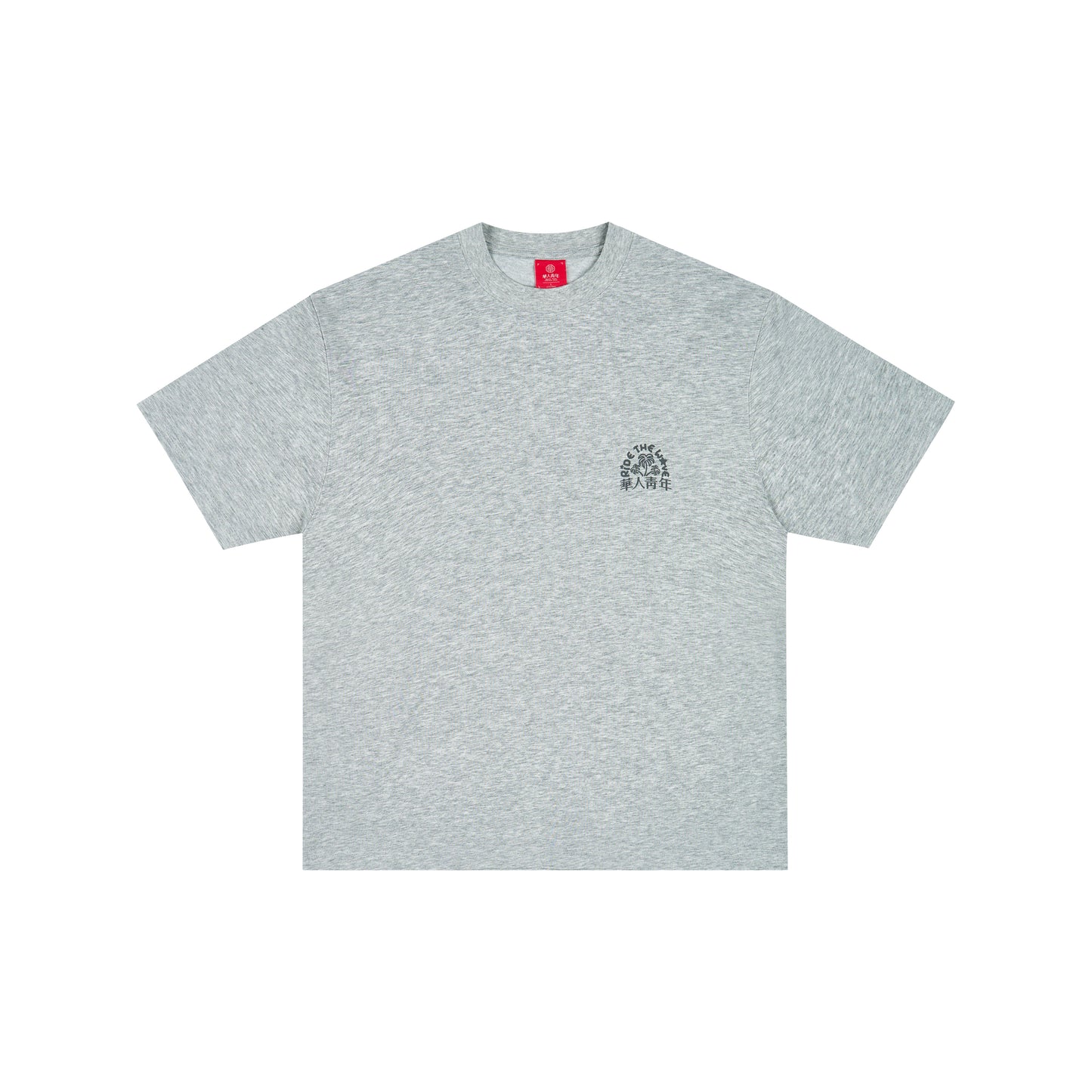 WAH YAN CHING NIN Island Series Surfing Small Logo Fitted T-Shirt