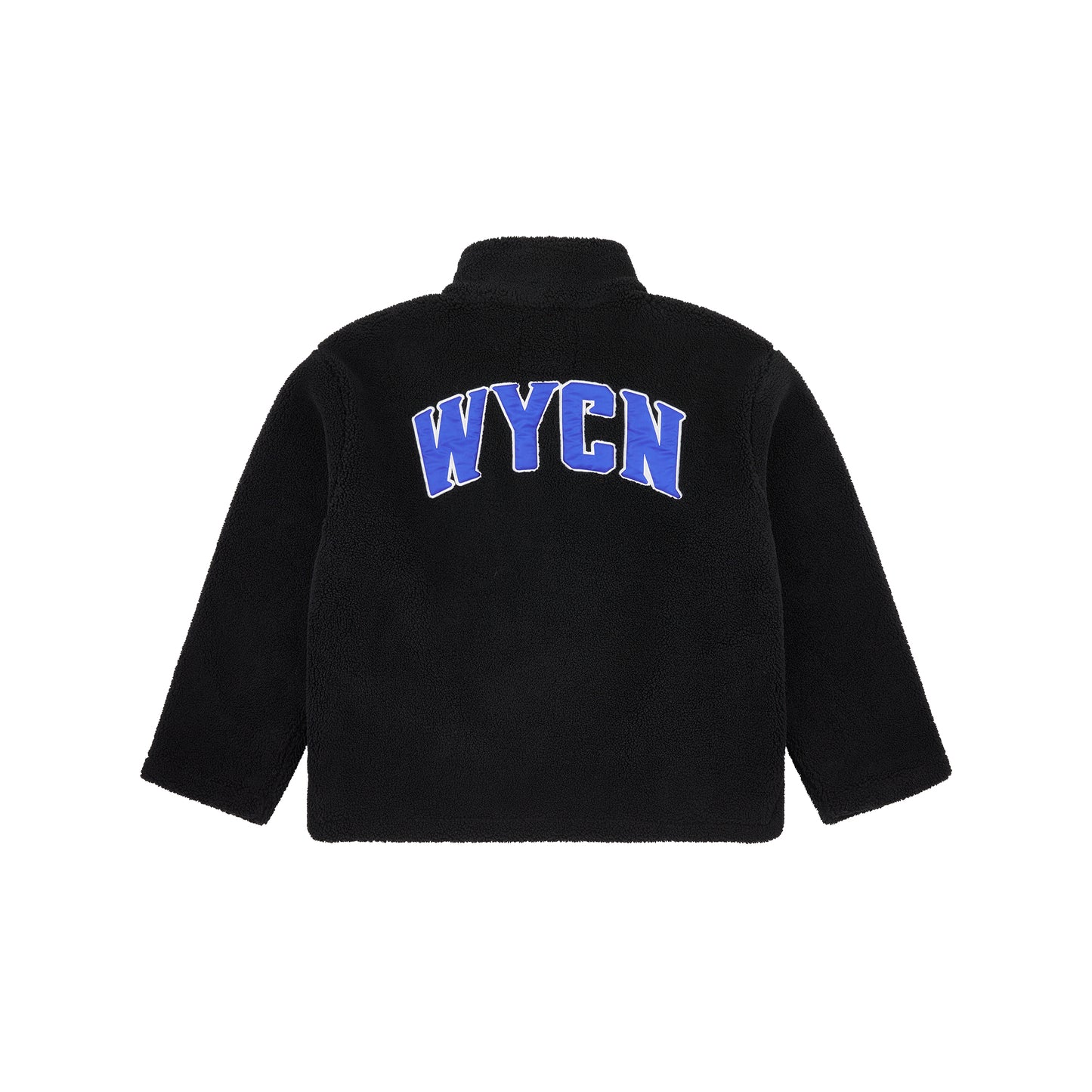 WAH YAN CHING NIN Embroidered Fleece Pullover Jacket