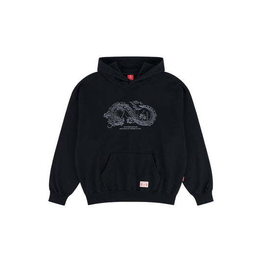 WAH YAN CHING NIN Coiling Dragon Hoodie