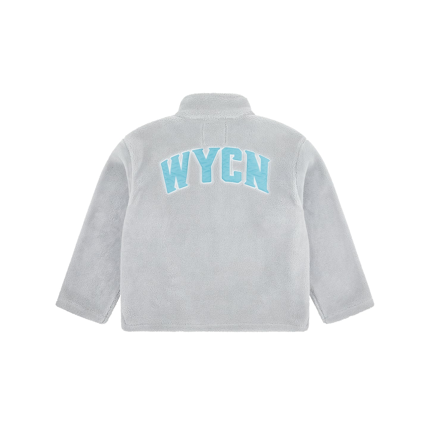 WAH YAN CHING NIN Embroidered Fleece Pullover Jacket