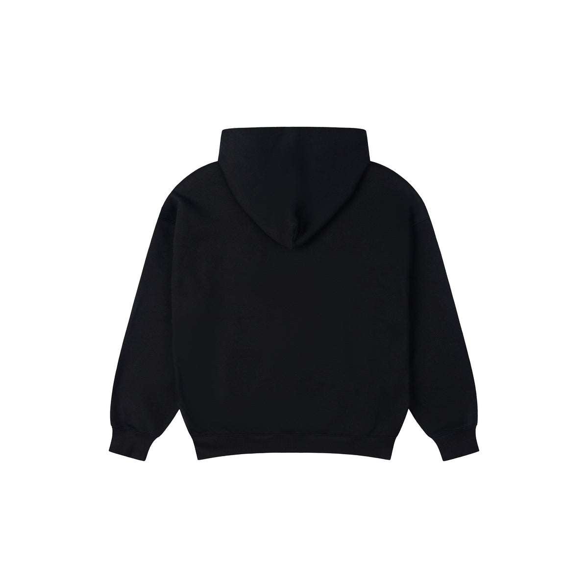 WAH YAN CHING NIN Cutout Rhinestone Fleece-lined Hoodie