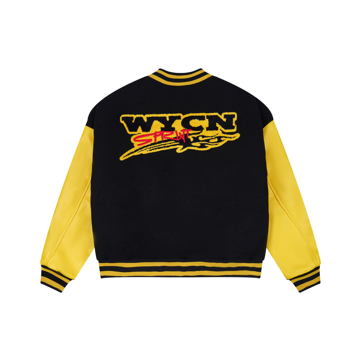 WAH YAN CHING NIN Badge Varsity Jacket